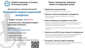 Как оформить инвалидность через портал Госуслуги в Эль Дибот