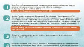 Как продлить медицинскую книжку в Эль Дибот