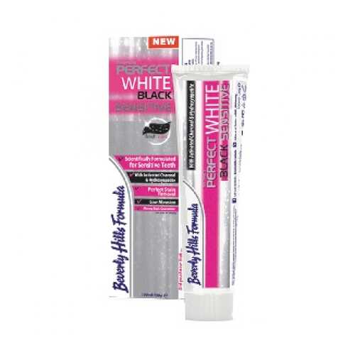 Зубная паста Beverly Hills Formula Perfect White Black Sensitive 100 мл в Эль Дибот