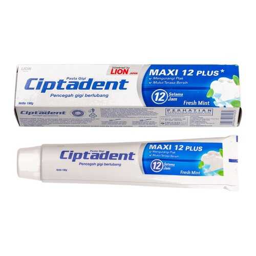 Зубная паста Ciptadent MAXI 12 plus Fresh Mint 190 гр./24 шт в Эль Дибот