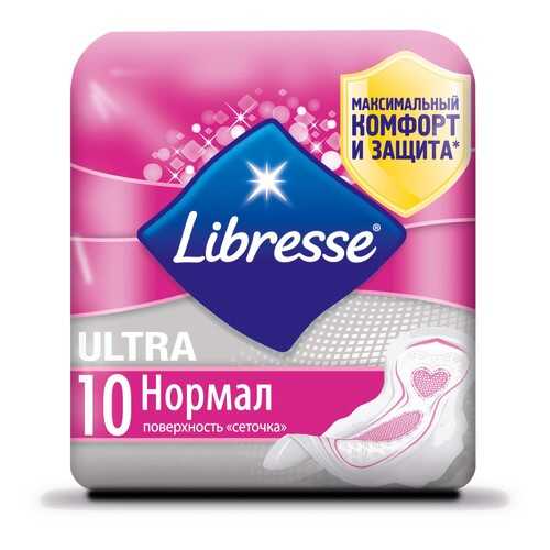 Гигиенические прокладки Libresse Ultra Normal с поверхностью сеточка, 10 шт. в Эль Дибот