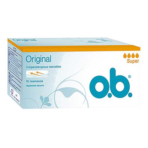 Тампоны o.b. super 16 шт в Эль Дибот