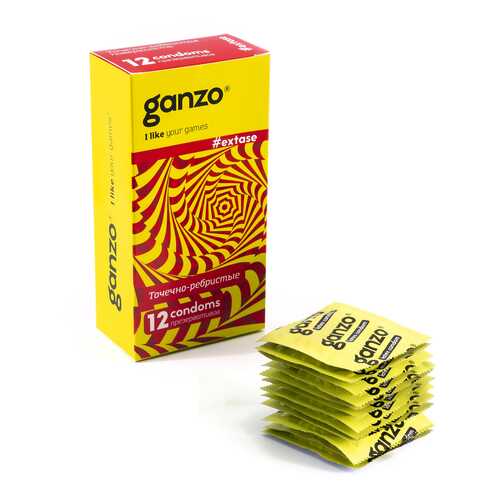Презервативы Ganzo Extase 12 шт. в Эль Дибот