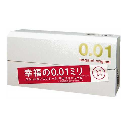 Презервативы Sagami Original супертонкие 5 шт. в Эль Дибот