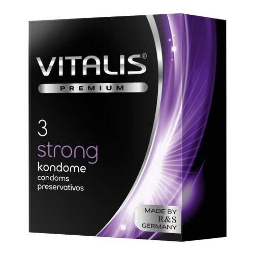 Презервативы Vitalis premium strong 3 шт. в Эль Дибот