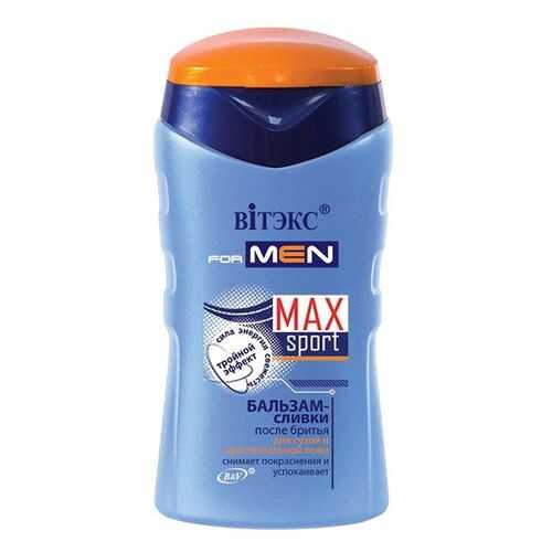Бальзам-сливки после бритья для сухой и чувствительной кожи MAXsport for Men Витэкс 150 мл в Эль Дибот