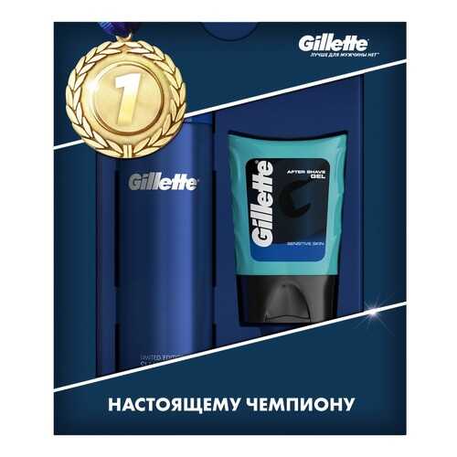 Набор Gillette Ultra Sensitive Гель для бритья+ Гель после бритья 75мл в Эль Дибот