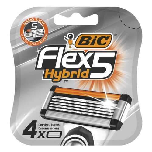 Сменные кассеты BIC Flex 5 Hybrid 4 шт в Эль Дибот