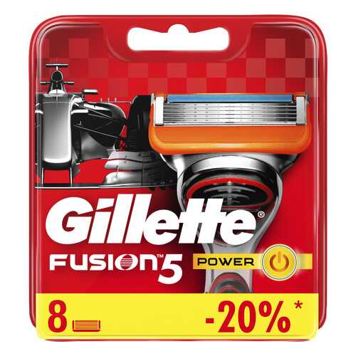 Сменные кассеты Gillette Fusion5 Power 8 шт в Эль Дибот
