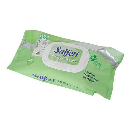 Влажные салфетки Salfeti Mega Pack 100 шт в Эль Дибот