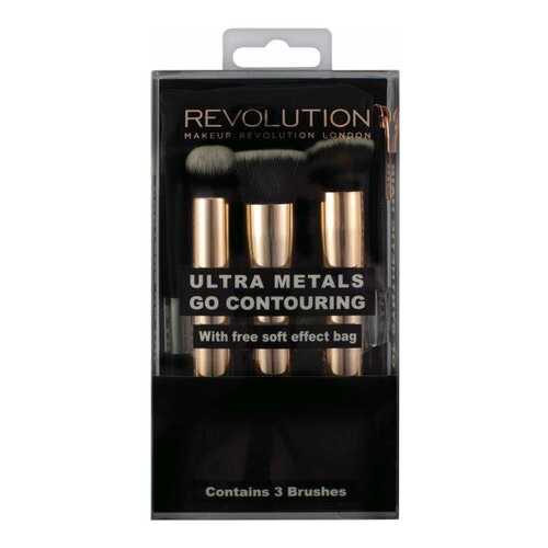 Набор кистей для макияжа Makeup Revolution Ultra Metals Go Contouring в Эль Дибот