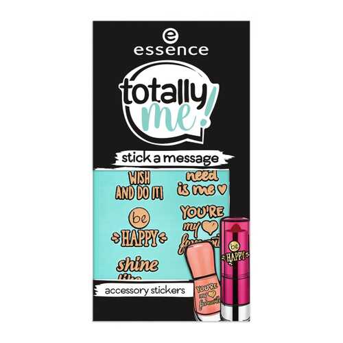 Наклейки essence Totally Me! Stick A Message Accessory Stickers 02 в Эль Дибот