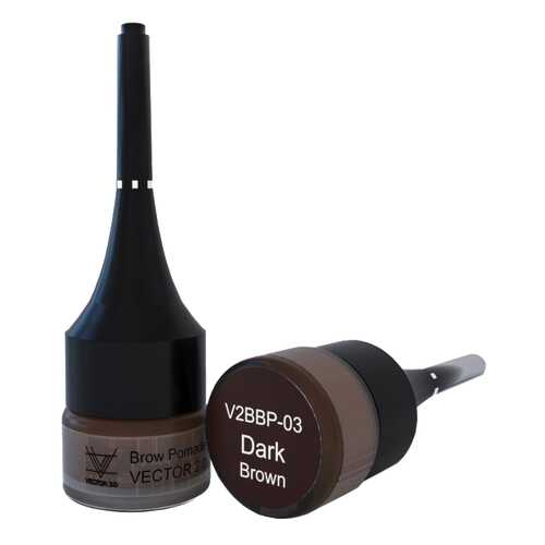 Гелевая помадка для бровей ONIQ Vector 2.0, Dark Brown в Эль Дибот