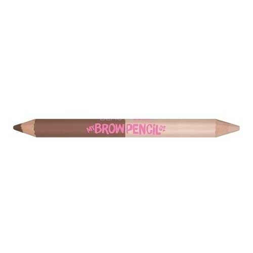 Карандаш для бровей Beauty Bomb двухсторонний, тон 02 в Эль Дибот