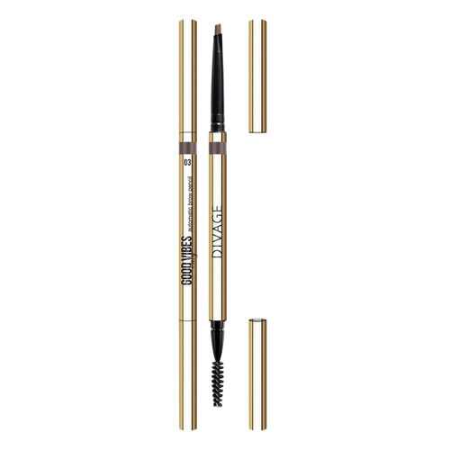 Карандаш для бровей Divage Gvo Eyebrow Pencil автоматический good vibes only № 03 в Эль Дибот