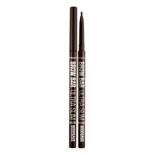 Карандаш для бровей luxvisage brow bar ultra slim тон 305 medium brown в Эль Дибот