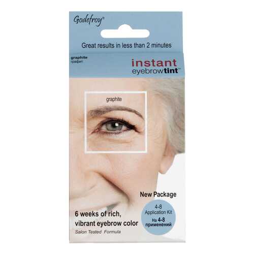 Краска для бровей Godefroy Instant Eyebrow Tint графит 4 шт в Эль Дибот