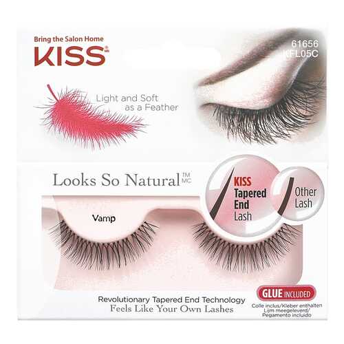 Накладные ресницы KISS Looks so Natural Eyelashes Vamp (KFL05C) 2 шт в Эль Дибот
