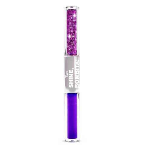 Тушь и гель-глиттер для ресниц 2-в-1 7DAYS SHINE, BOMBITA! / 503 Purple, 2x1 мл в Эль Дибот