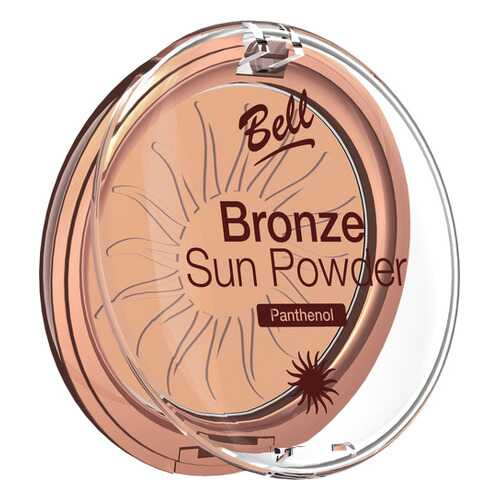 Пудра бронзирующая с пантенолом BELL Bronze Sun Powder Panthenol, тон 24 Светло-розовый в Эль Дибот