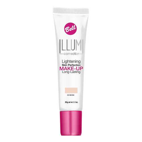 Тональный крем Bell Illumi Lightening Skin Perfection Make-up 02 Beige 30 г в Эль Дибот