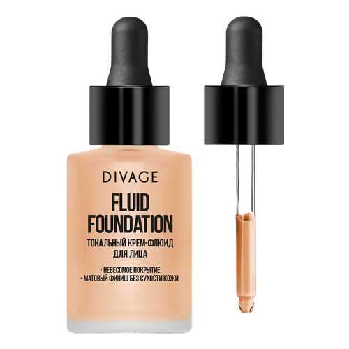 Тональный крем Divage Fluid Foundation № 02 30 мл в Эль Дибот