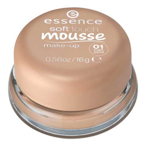 Тональный крем essence Soft Touch Mousse Make-up 01 Matt Sand 16 г в Эль Дибот