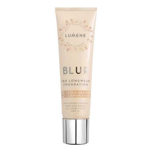 Тональный крем Lumene Blur 16h Longwear Foundation SPF 15 3 Fresh Apricot 30 мл в Эль Дибот