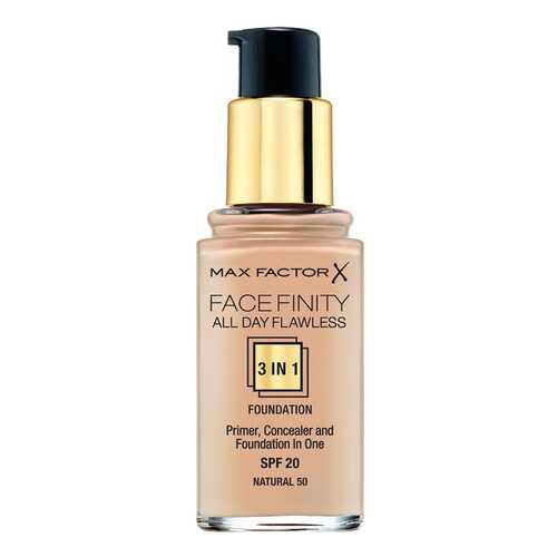 Тональный крем Max Factor Facefinity All Day Flawless 50 Natural в Эль Дибот