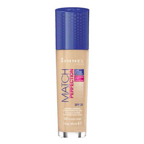 Тональный крем Rimmel Match Perfection Foundation тон 101 30 мл в Эль Дибот