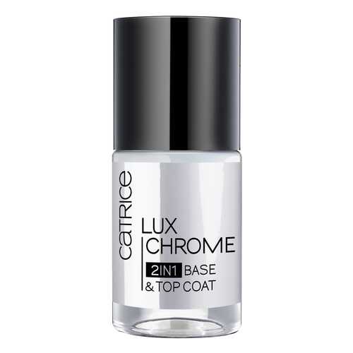 Закрепитель лака для ногтей CATRICE LuxChrome 2in1 Base & Top Coat 10 мл в Эль Дибот