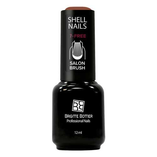 Гель-лак для ногтей Brigitte Bottier Shell Nails тон 966 шоколадный коричневый, 12мл в Эль Дибот