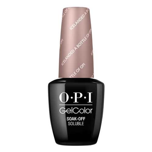 Лак для ногтей OPI Iceland GelColor Icelanded a Bottle of OPI 15 мл в Эль Дибот