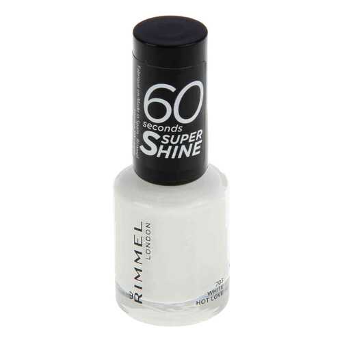 Лак для ногтей Rimmel 60 Seconds Super Shine 703 White Hot Love 8 мл в Эль Дибот