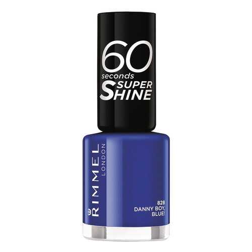 Лак для ногтей Rimmel 60 Seconds Super Shine 828 Danny Boy, Blue 8 мл в Эль Дибот