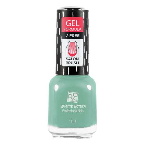 Лак с гелевым эффектом Brigitte Bottier Gel Formula тон 21 ментоловый, 12 мл в Эль Дибот