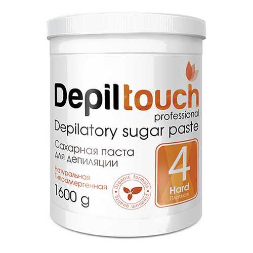 Сахарная паста для депиляции Depiltouch Depilatory Sugar Paste Hard №4 плотная, 1600 гр в Эль Дибот