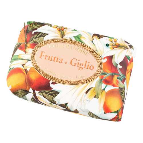 Косметическое мыло Gourmandise Savon Parfume Frutta e Giglio 200 г в Эль Дибот
