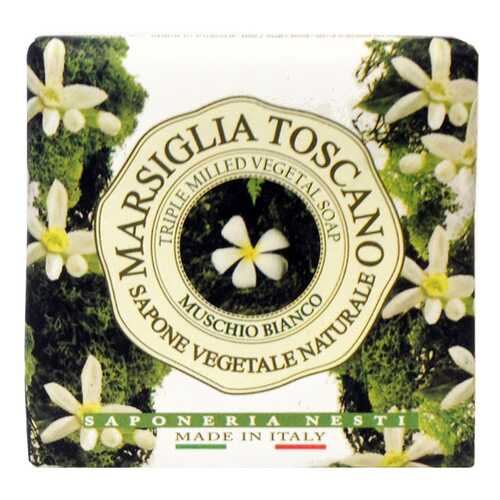 Косметическое мыло Nesti Dante Marsiglia Toscano Muschio Bianco Soap 200 г в Эль Дибот