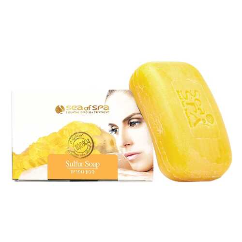 Мыло Sea of Spa Sulphur Soap на основе серы и соли Мертвого моря, 125 г в Эль Дибот
