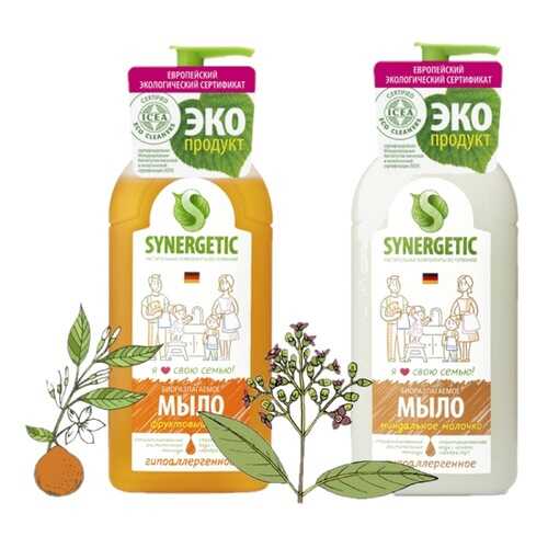 Набор Synergetic Mix миндальное молочко, фруктовый микс 2 шт 500 мл в Эль Дибот