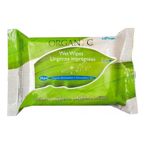 Средство для интимной гигиены Organyc Intimate hygiene wet wipes 20 шт в Эль Дибот