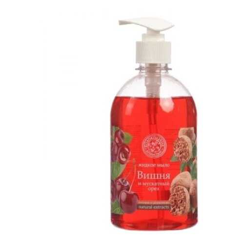 Жидкое мыло КОЛОКОЛЬЧИК natural extracts «Вишня и Мускатный орех» 500 мл в Эль Дибот