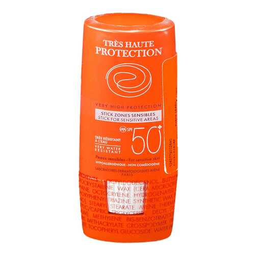 Солнцезащитное средство Avene Для чувствительных зон SPF 50+ 8 г в Эль Дибот