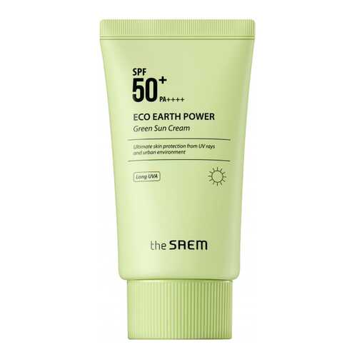 Солнцезащитное средство The Saem Eco Earth Power Green Sun Cream 50 мл в Эль Дибот
