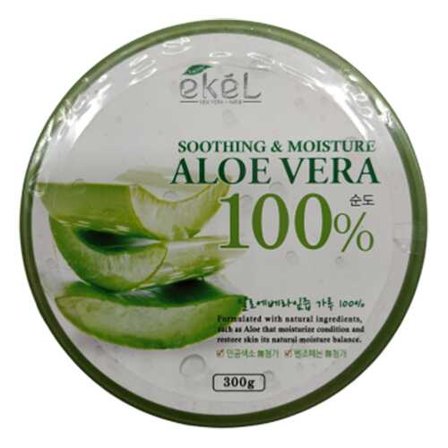 Гель для лица и тела с экстрактом алоэ 100% Ekel Aloe Vera Soothing & Moisture Gel 300 гр в Эль Дибот