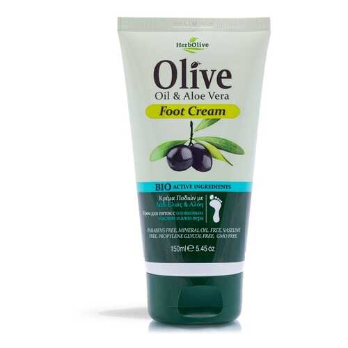 Крем для ног с алоэ вера Herbolive Olive Oil&Aloe Vera Foot Cream в Эль Дибот