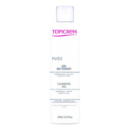 Очищающий гель Topicrem PV/DS Cleansing Gel 200 мл в Эль Дибот