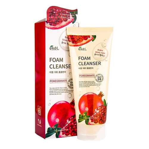 Пена для умывания с экстрактом граната Ekel Foam Cleanser Pomegrante 180 мл в Эль Дибот
