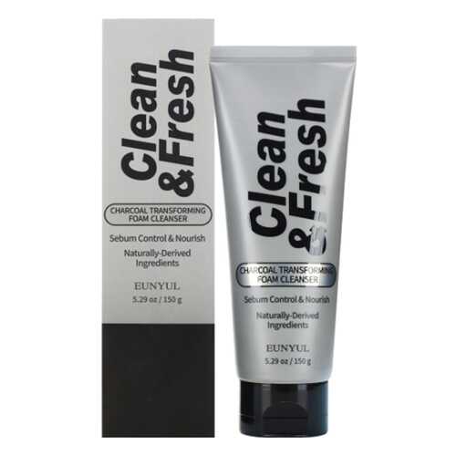 Пенка для умывания Eunyul Clean&Fresh Charcoal Transforming Foam Cleanser 150 г в Эль Дибот